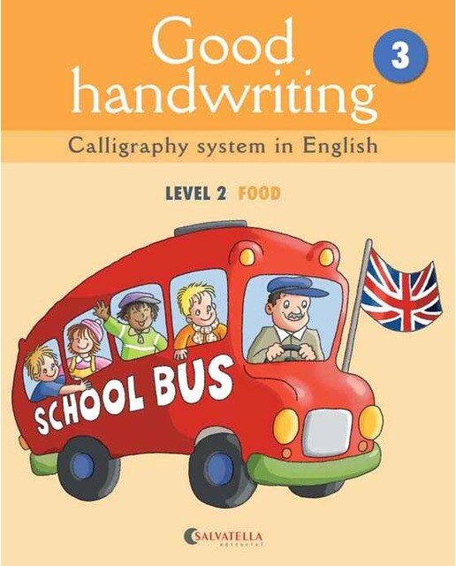Imagem 0 de Good handwriting 3: Calligraphy system in English-level 2 food (Capa mole)