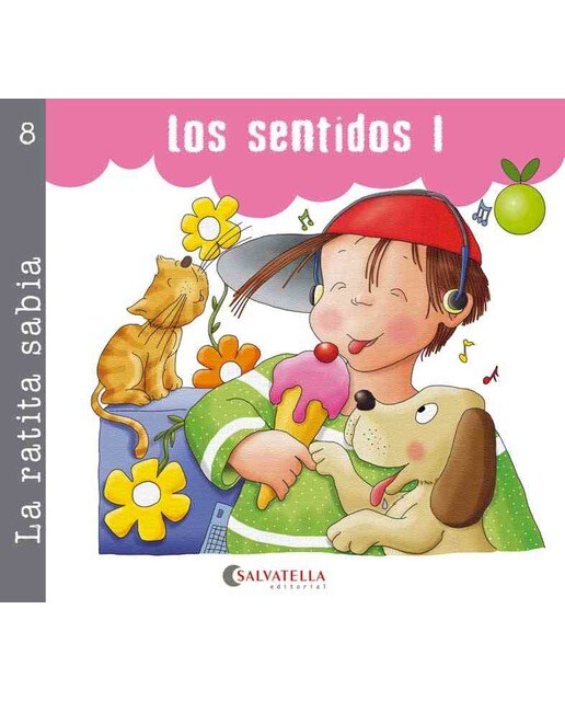La ratita sabia 8 (palo y cursiva): Los sentidos I (Capa mole) 1
