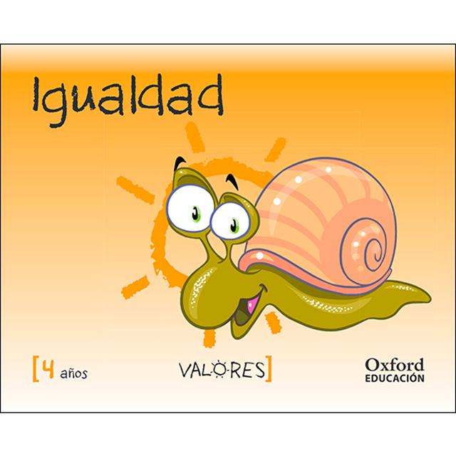 Valores 4 años.Igualdad 1