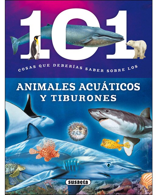 Animales acuáticos y tiburones(Tapa blanda) 1