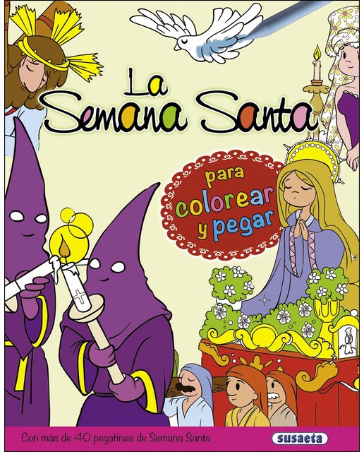La Semana Santa para colorear y pegar (Capa mole) 1