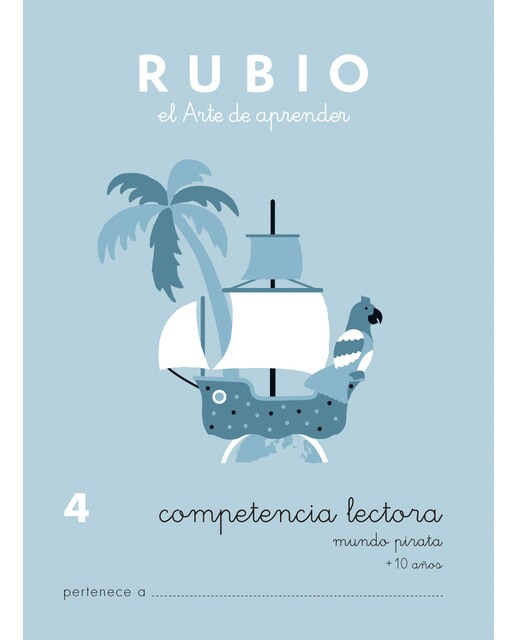 Imagem 0 de Competencia lectora 4. Mundo pirata(Tapa blanda)