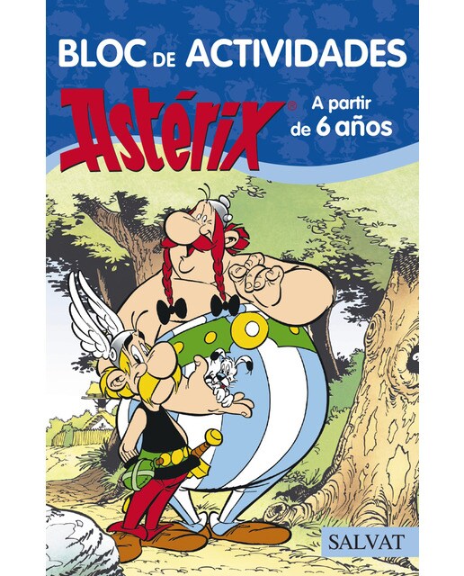 Bloc de actividades Astérix. A partir de 6 años (Capa mole) 1
