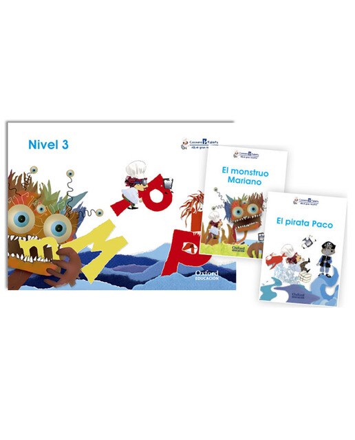 Cocinero y Tableta 4 años. Cuaderno + Cuentos 3 1