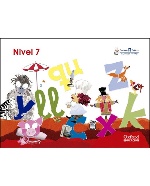 Cocinero y Tableta 5 años. Cuadernos 7 1