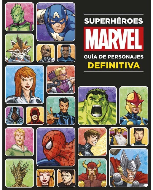 Imagen 0 de Superhéroes Marvel. Guía de personajes definitiva  (Tapa dura)