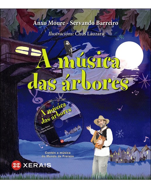 A música das árbores(Tapa dura) 1