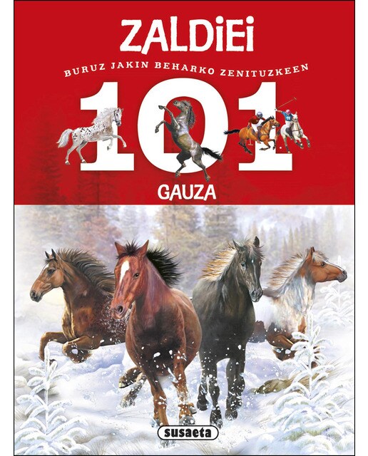 101 gauza buruz jakin beharko zenituzkeen zaldiei(Tapa blanda) 1
