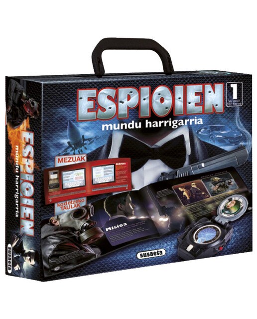 Espioien mundu harrigarri 1