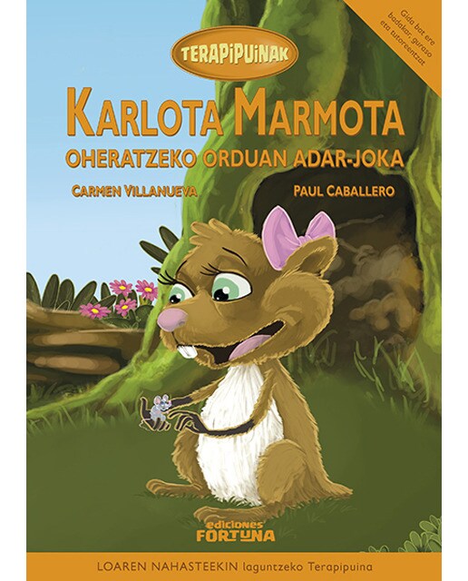 Karlota marmota oheratzeko orduan adar-joka(Tapa dura) 1