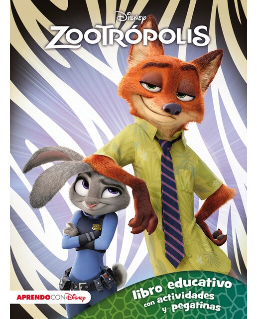 Zootrópolis. Libro educativo con actividades y pegatinas (Disney. Actividades) (Capa mole) 1