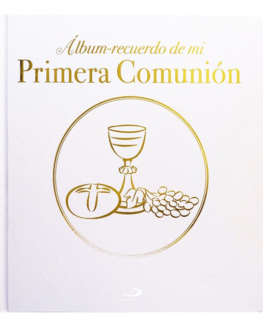 Imagen 0 de Álbum recuerdo de mi Primera Comunión: Modelo D. Con cáliz y repujado  (Tapa dura)