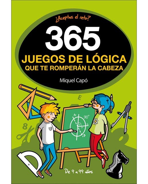 Imagen 0 de 365 enigmas y juegos de lógica que te romperán la cabeza: Enigmas y acertijos para niños y niñas  (Tapa blanda)