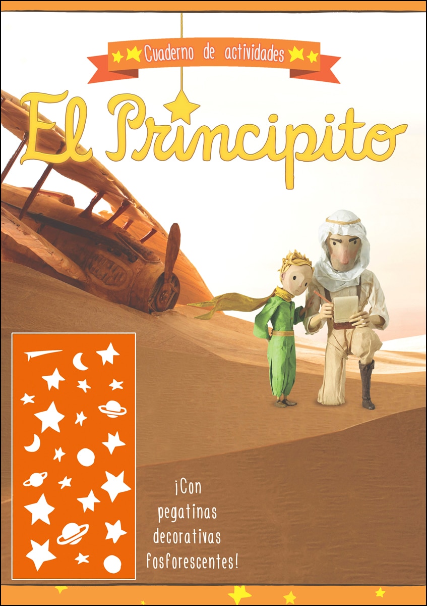 El Principito cuaderno de actividades naranja
