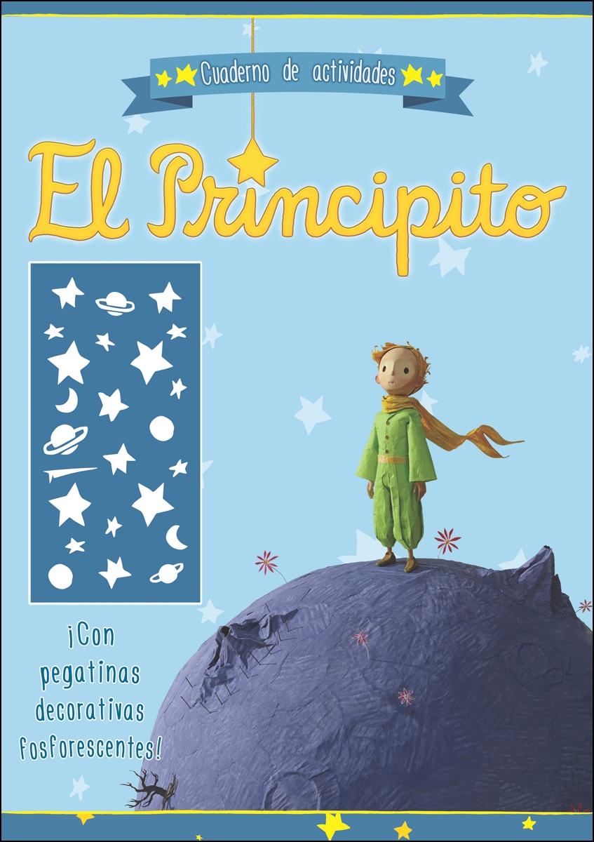 El Principito cuaderno de actividades azul