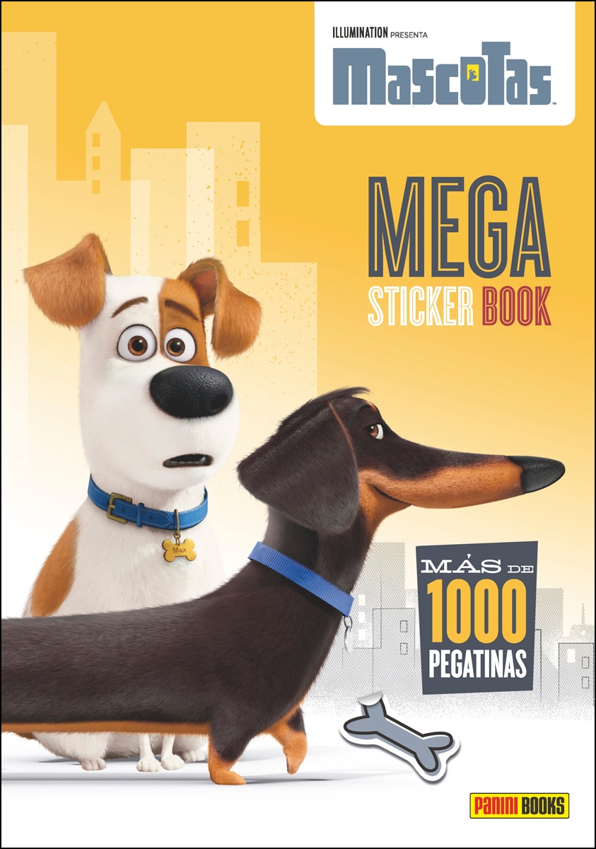 Mascotas. Mega sticker book