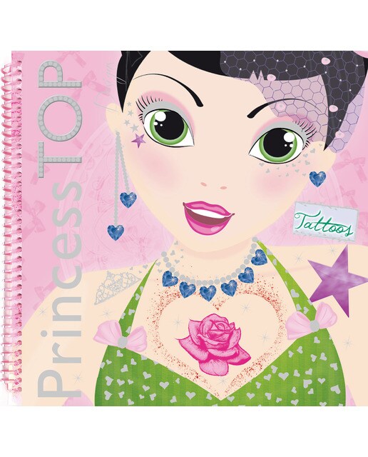 Princess top design - tatto