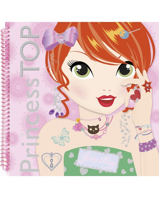 Princess top design - jewellery