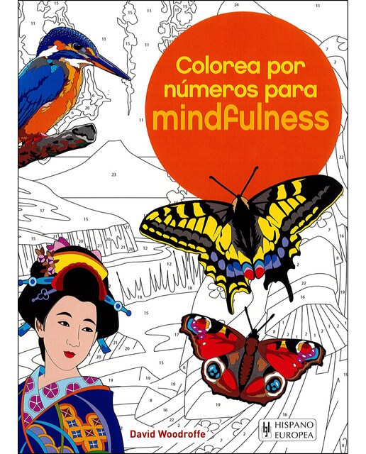 Imagem 0 de Colorea por números para mindfulness(Tapa blanda)
