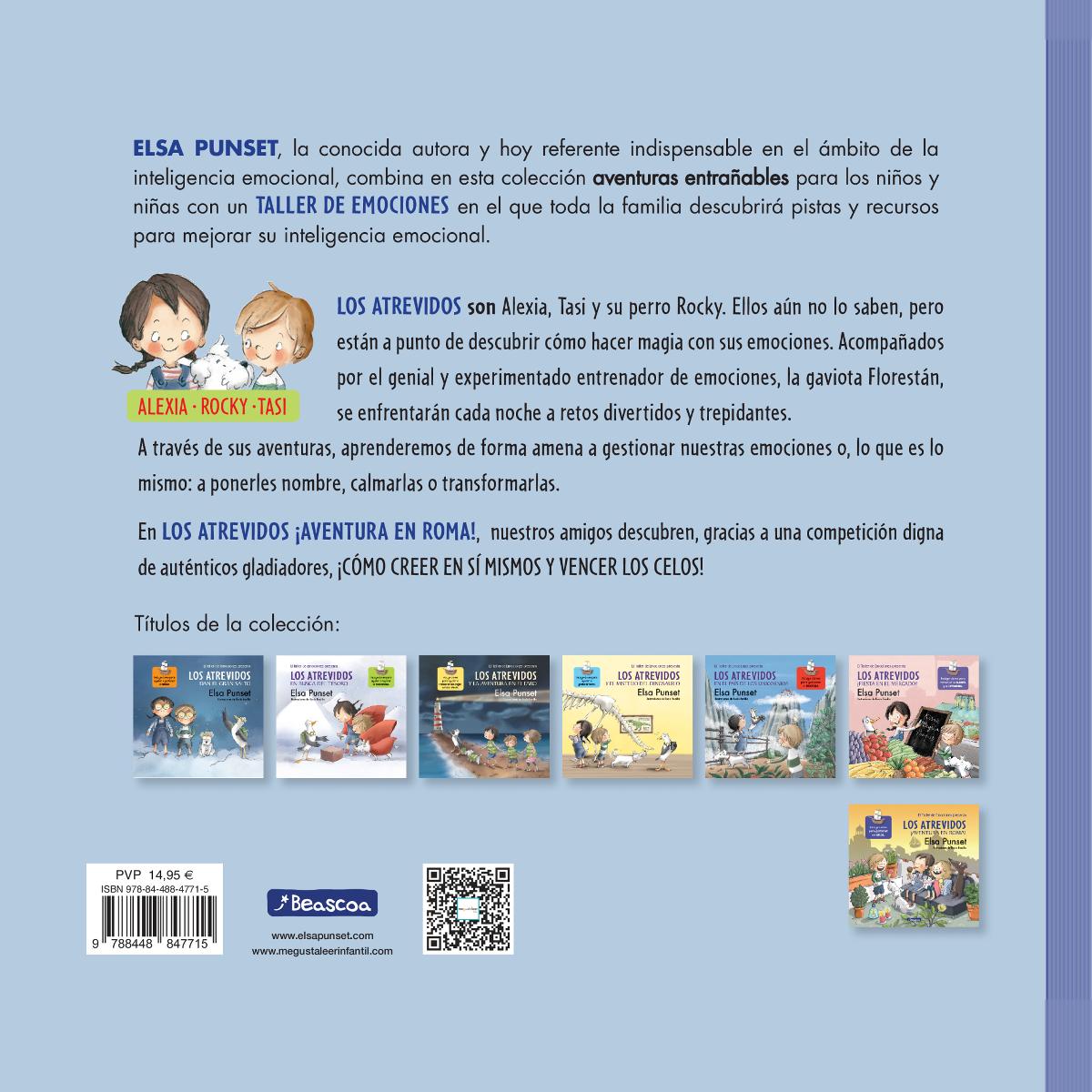 Los Atrevidos ¡Aventura en Roma! (Serie Los Atrevidos 7): Incluye claves para gestionar los celos (Capa dura) 2
