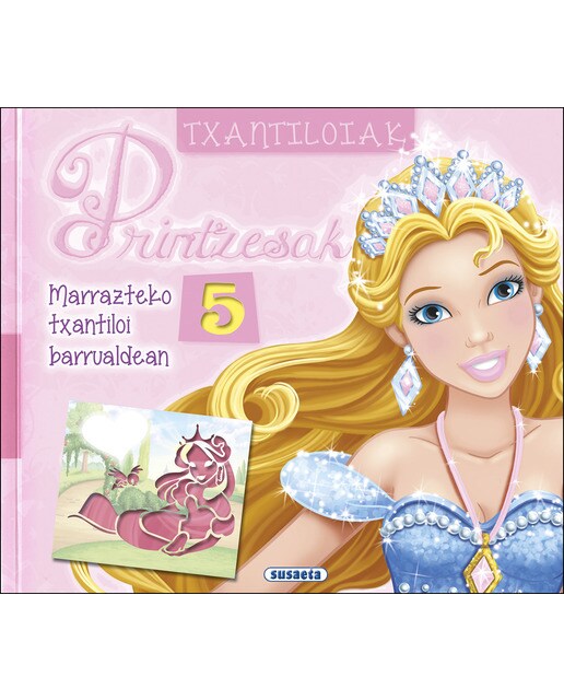 Txantiloiak printzesak(Tapa dura) 1