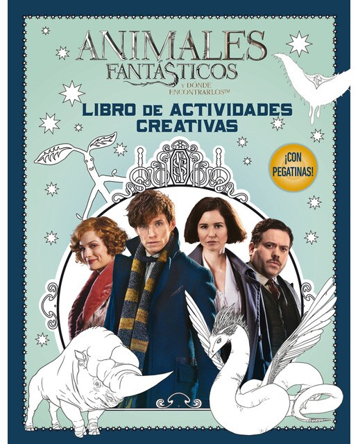 Animales fantásticos libro de actividades creativas (Tapa dura) 1