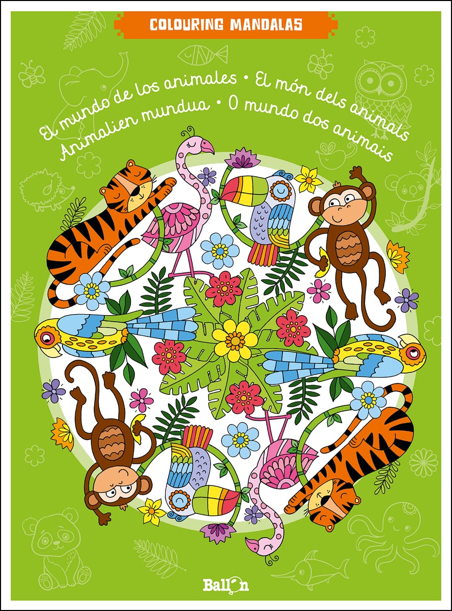 Imagen 0 de Colouring Mandalas - El mundo de los animales  (Tapa blanda)