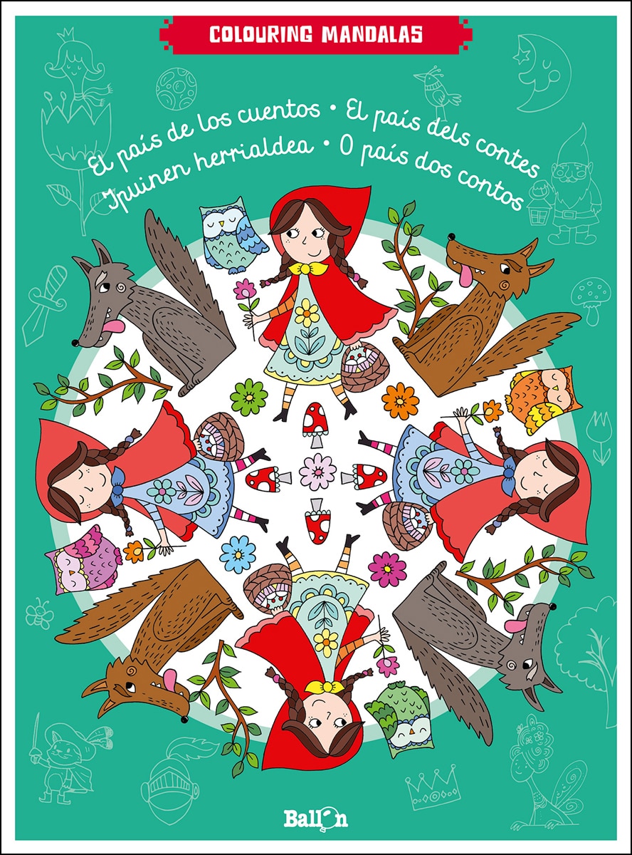 Imagen 0 de Colouring Mandalas - El país de los cuentos  (Tapa blanda)