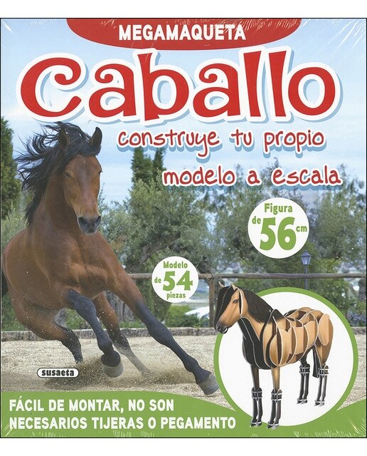 Imagen 0 de El caballo. Libro puzzle gigante (Tapa dura)