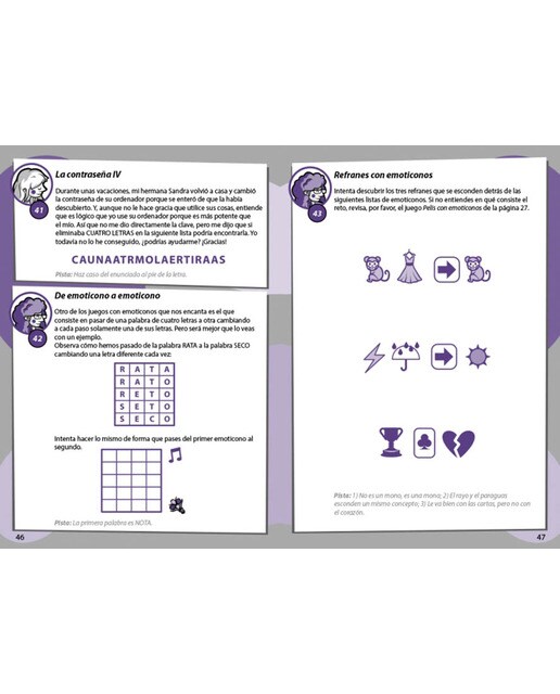 150 enigmas y juegos de lógica para volverse loco: Enigmas y acertijos para niños y niñas  (Tapa blanda) 4