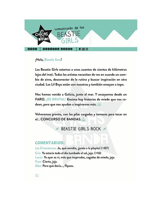 Las chicas de la banda 2 - Somos unas cracks  (Tapa dura) 5