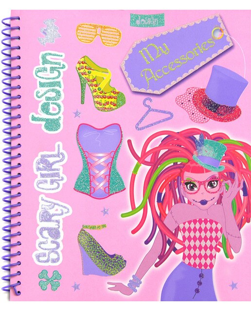 Design my accessories, Scary girl design, rosa