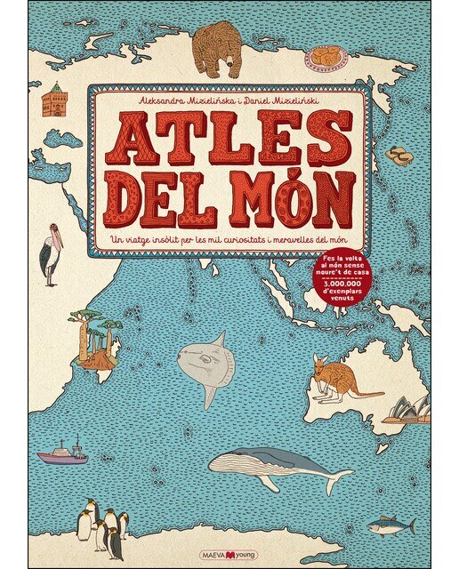 Atles del món: Un viatge insòlit per les mil curiositats i meravelles del món(Tapa dura) 1