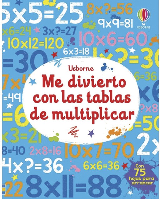 Me divierto con las tablas de multiplicar(Tapa blanda) 1