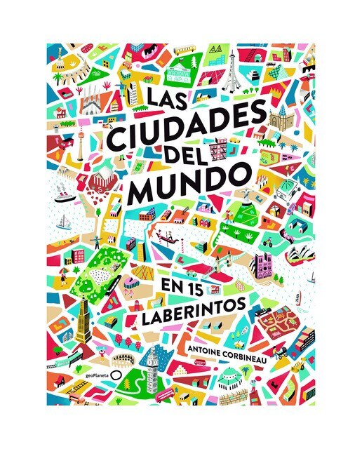 Las ciudades del mundo en 15 laberintos(Tapa dura) 1