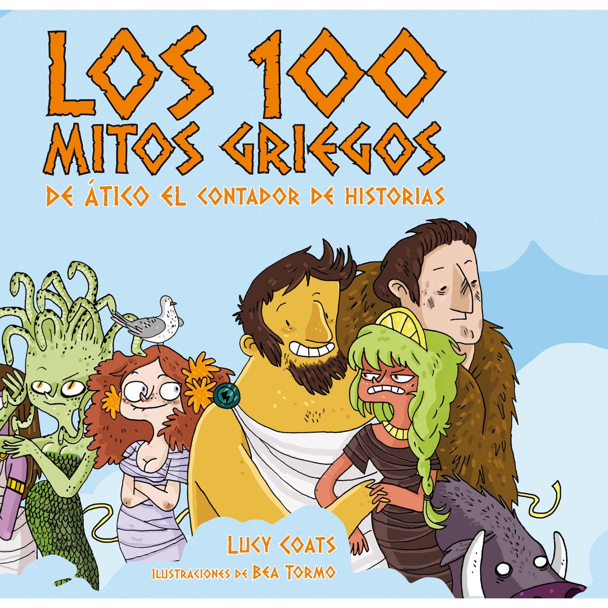 Los cien mitos griegos de Ático el contador de historias (Capa dura) 1