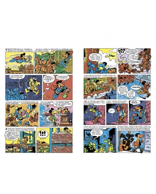 Superlópez 1 - Aventuras de Superlópez | El Supergrupo | ¡Todos contra uno, uno contra todos! | Los alienígenas | y otras ave  (Tapa dura) 5