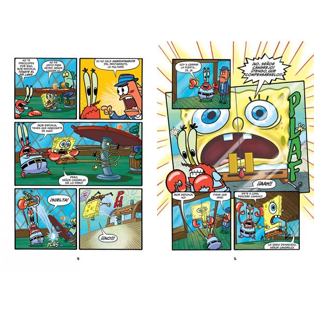 Bob Esponja. Cómics 1 - Historias en Silly Sea  (Tapa blanda) 2