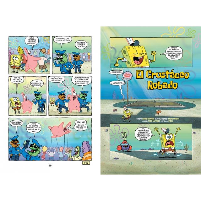 Bob Esponja. Cómics 1 - Historias en Silly Sea  (Tapa blanda) 5