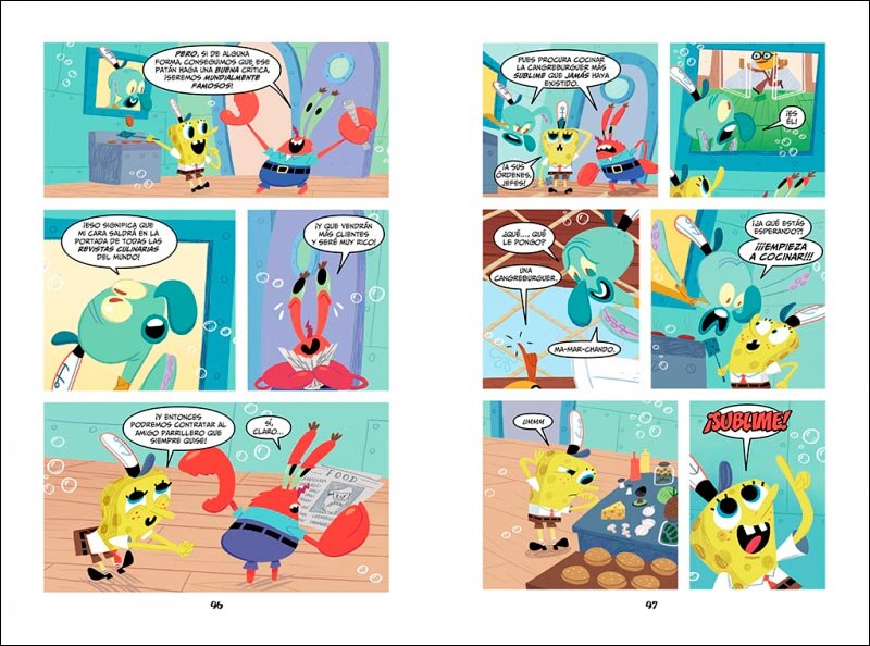 Bob Esponja. Cómics 1 - Historias en Silly Sea  (Tapa blanda) 7