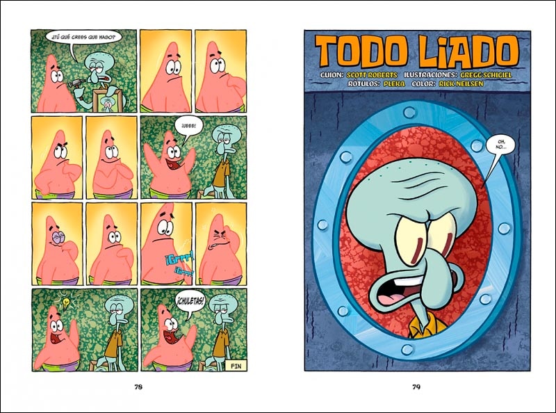 Bob Esponja. Cómics 1 - Historias en Silly Sea  (Tapa blanda) 8