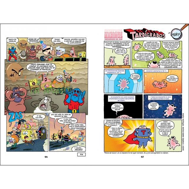 Bob Esponja. Cómics 2 - La unidad de aventuras acuáticas  (Tapa blanda) 2