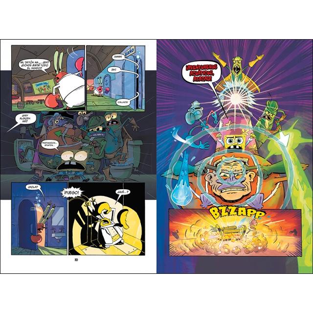 Bob Esponja. Cómics 2 - La unidad de aventuras acuáticas  (Tapa blanda) 3