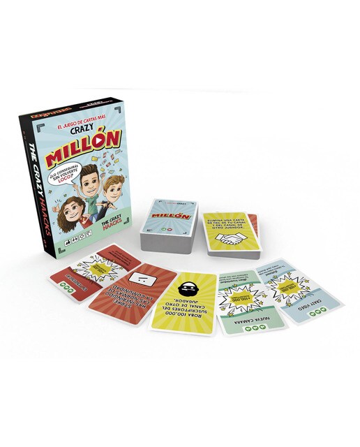 Imagen 0 de MILLÓN. El juego más Crazy (The Crazy Haacks)  (Tapa blanda)