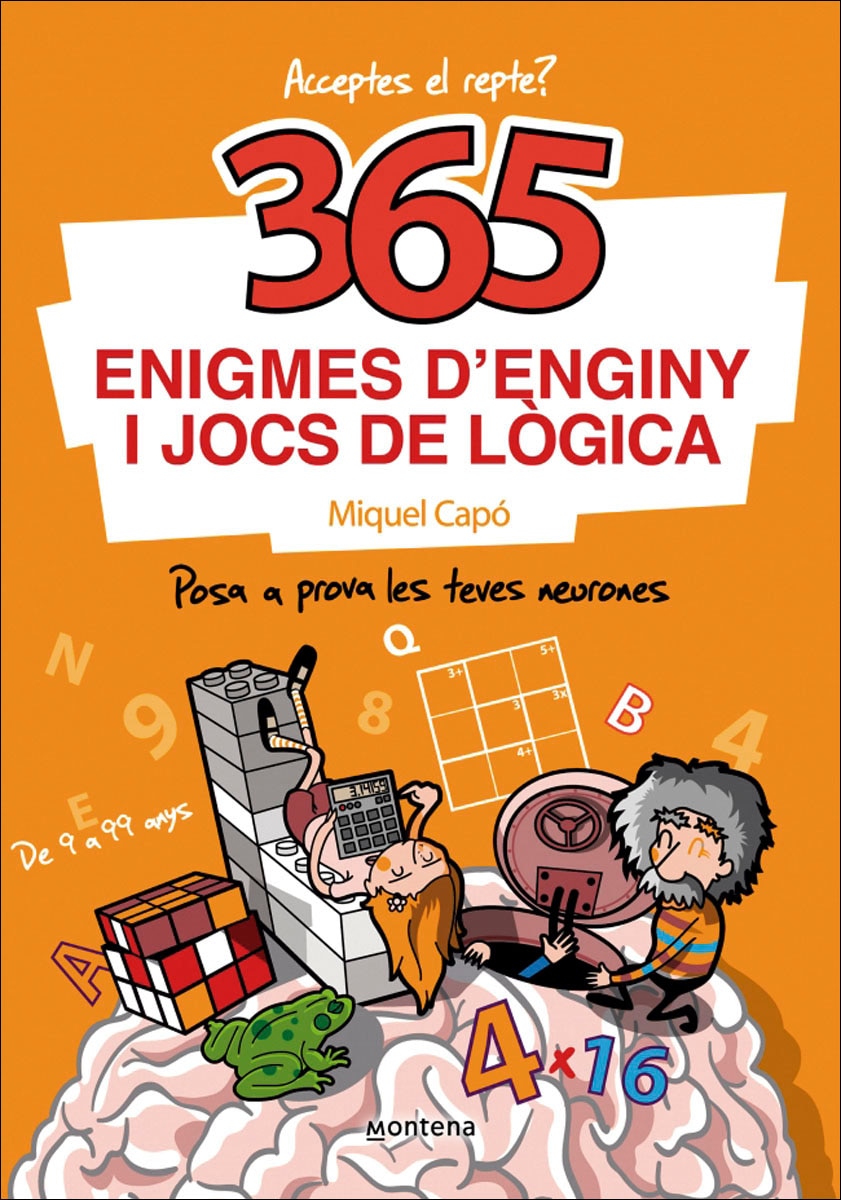 Imagen 0 de 365 enigmes d'enginy i jocs de lògica: Enigmes i endevinalles per a nens i nenes  (Tapa blanda)