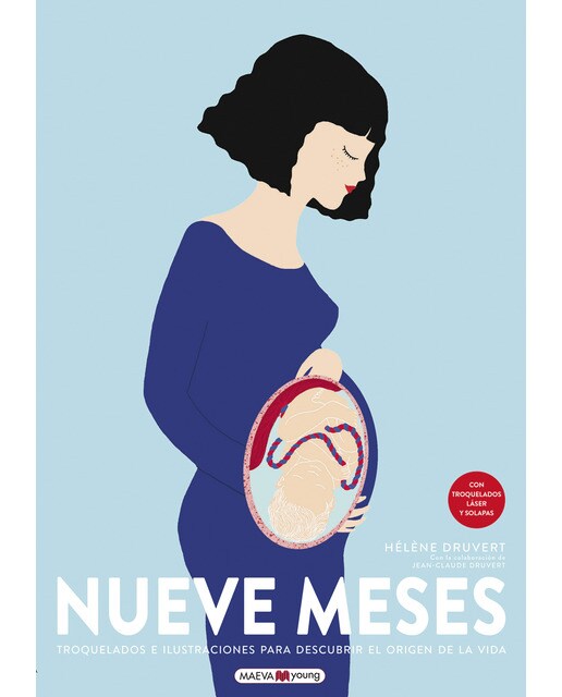 Imagen 0 de Nueve meses: Troquelados e ilustraciones para descubrir el origen de la vida (Tapa dura)
