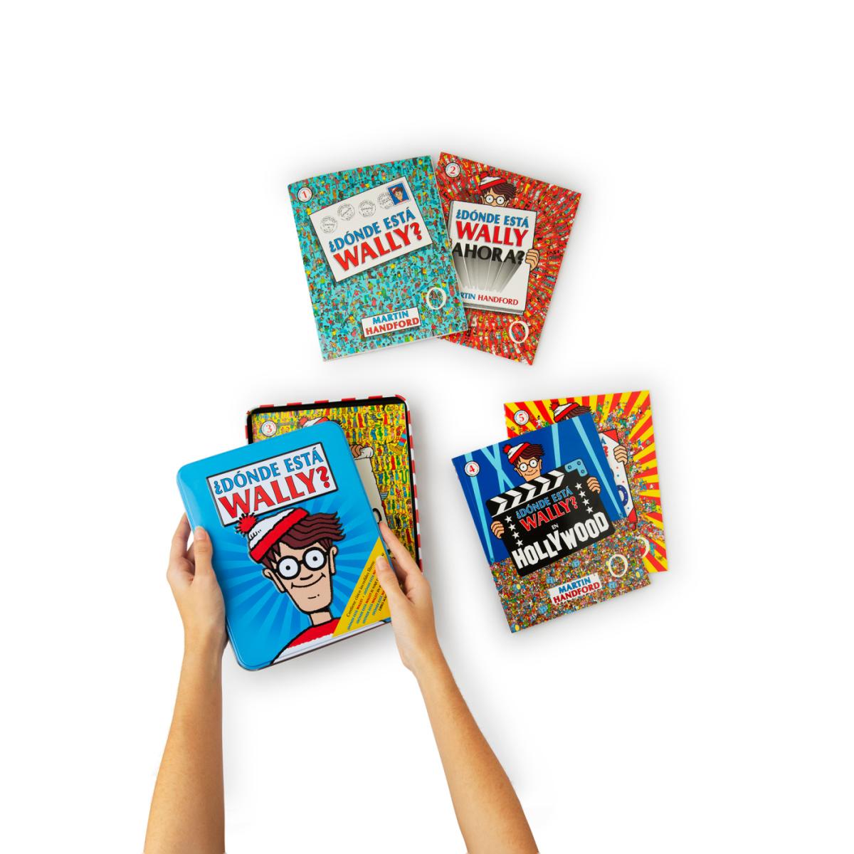 ¿Dónde está Wally? - En una caja metálica que contiene cinco increíbles libros: ¿Dónde está Wally? | ¿Dónde está Wally ahora? | ¿Dónde (Tapa blanda) 3