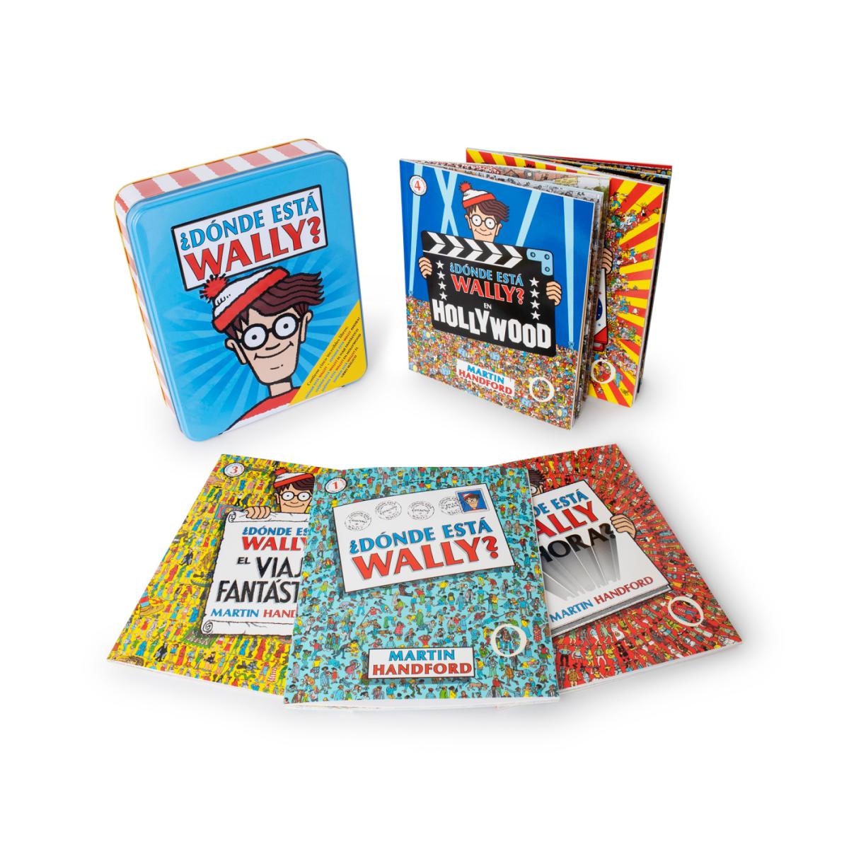 ¿Dónde está Wally? - En una caja metálica que contiene cinco increíbles libros: ¿Dónde está Wally? | ¿Dónde está Wally ahora? | ¿Dónde (Tapa blanda) 4