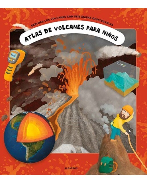 Atlas de volcanes para niños