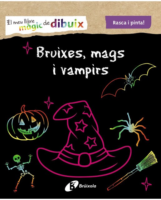 El meu llibre màgic de dibuix. Bruixes, mags i vampirs